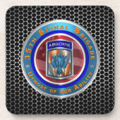 35e signaalbrigade-luchtbrug bier onderzetter (Voorkant)