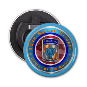 35e signaalbrigade-luchtbrug button flesopener