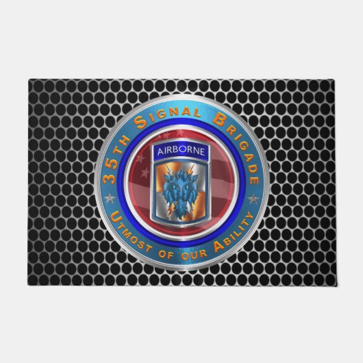 35e signaalbrigade-luchtbrug deurmat (Voorkant)