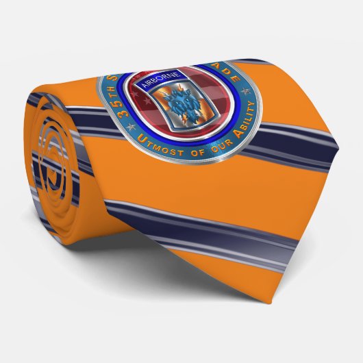 35e signaalbrigade-luchtbrug stropdas (Opgerold)