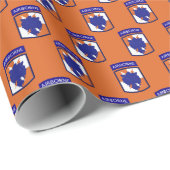 35e signaalbrigade - luchtmobiel  cadeaupapier (Rol Hoek)