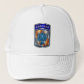 35e signaalbrigade Trucker Hat Pet (Voorkant)