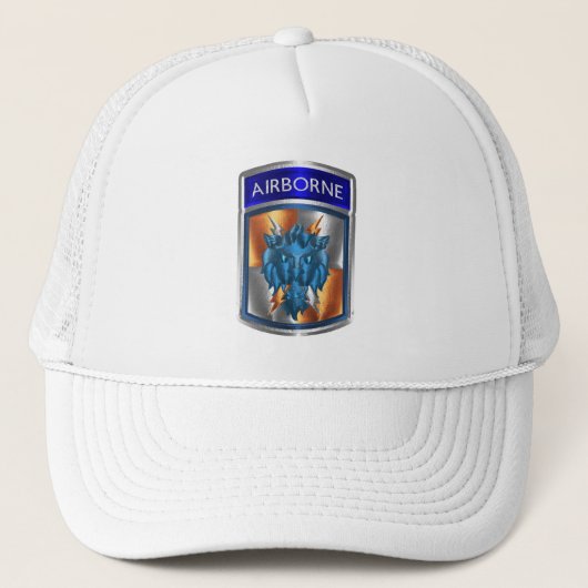 35e signaalbrigade Trucker Hat Trucker Pet (Voorkant)
