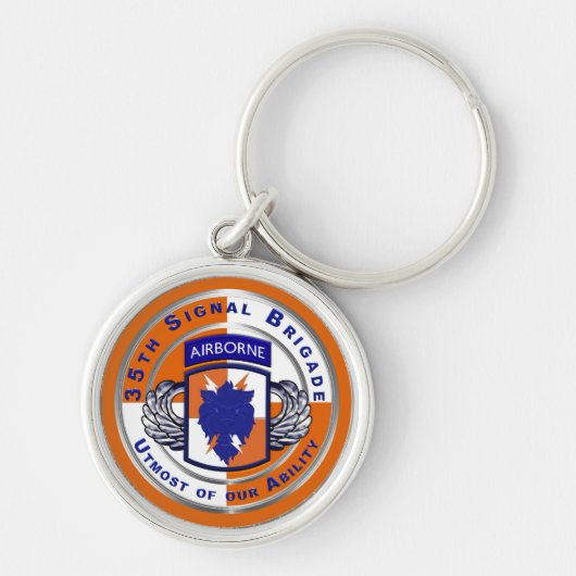 35e Signal Brigade Sleutelhanger (Voorkant)