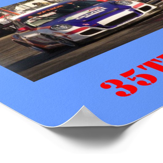 35e TOYOTA van de Grote Prijs van het Langlopende  Poster (Hoek)