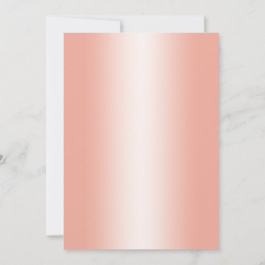 35e trouwdagfeest - Koraal Kaart (Achterkant)