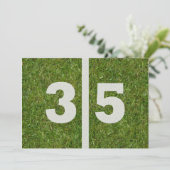 35e uitnodiging van de partij bij het Football van (Staand voorkant)