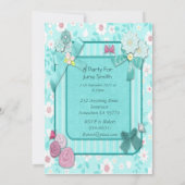 35e uitnodiging voor verjaardagsfeestje (Achterkant)