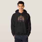 35e verjaardag 1987 Regenboogdag Hoodie (Voorkant volledig)