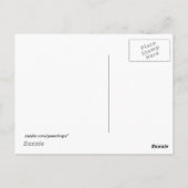 35e verjaardag Coral Hearts Briefkaart (Achterkant)