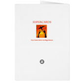 35e verjaardag, Crossword Puzzle Birthday Card (Achterkant)