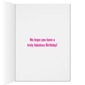 35e verjaardag drie foto's heet roze paars wit (Binnen (Rechts))