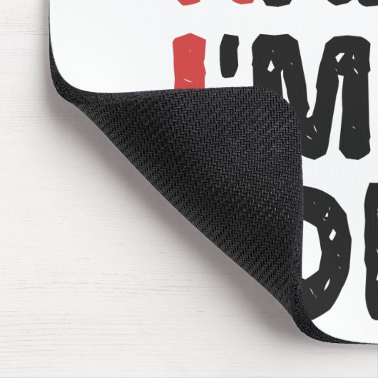 35e verjaardag dus blij dat ik 35 ben vandaag Gift Muismat (Hoek)