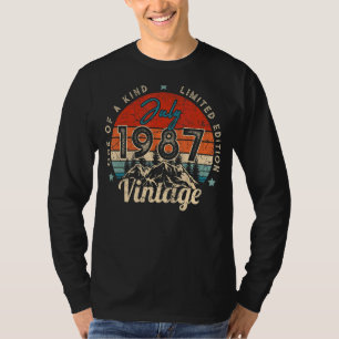 35e verjaardag juli 1987 Een soort T-shirt