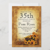 35e verjaardag kaart (Voorkant)