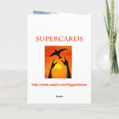 35e verjaardag met meisjes en een motor kaart (Achterkant)