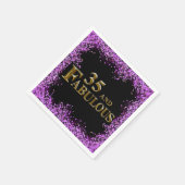 35e verjaardag servet (Hoek)