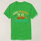 35e verjaardag t-shirt (Design voorkant)