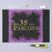 35e verjaardag tissuepapier (Craft)