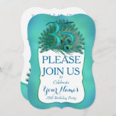 35e verjaardag Uitnodigingen (Voorkant / Achterkant)