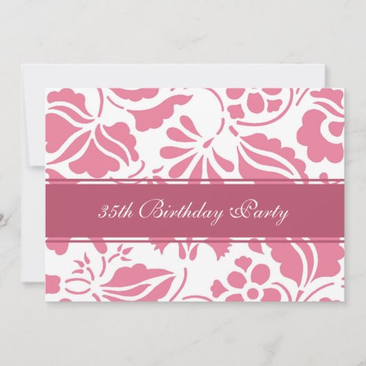 35e verjaardag van de Floral Kaart (Voorkant)