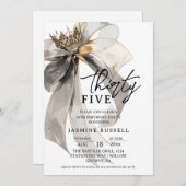 35e vijfendertigste verjaardagsfeestje vrouwen kaart (Voorkant / Achterkant)