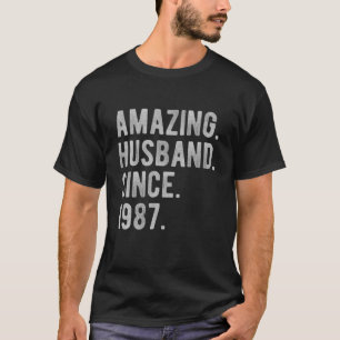 35e weddenschap Jubileum voor zijn geweldige man S T-shirt