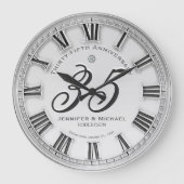 35e Zilveren Jubileum Grote klok (Voorkant)