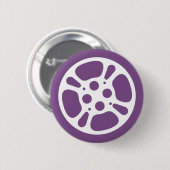 35mm Film Reel Ronde Button 5,7 Cm (Voorkant /achterkant)