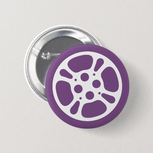 35mm Film Reel Ronde Button 5,7 Cm (Voorkant /achterkant)