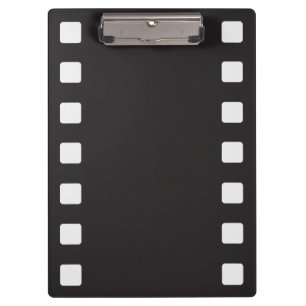 35mm Film Strip Zwart-wit Klembord