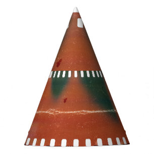 35mm filmstrip start, coole krassen. feesthoedjes