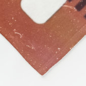 35mm filmstrip start, coole krassen. fleece deken (Hoek)