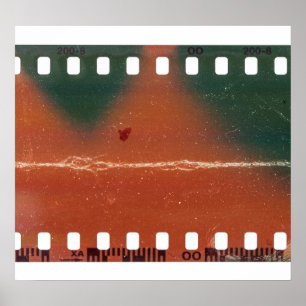 35mm filmstrip start, coole krassen. poster