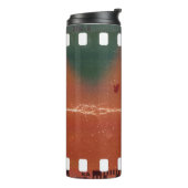 35mm filmstrip start, coole krassen. thermosbeker (Gedraaid links)