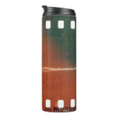 35mm filmstrip start, coole krassen. thermosbeker (Geroteerd rechts)