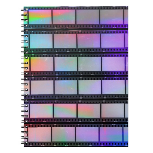 35mm Filmstrips: Scanner Light Effecten Notitieboek (Voorkant)
