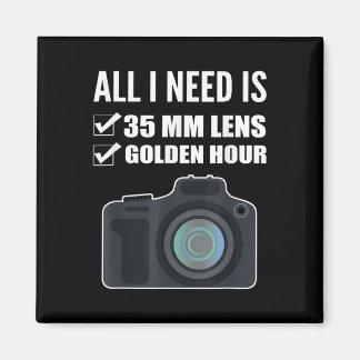 35mm Lens Trouwfotograaf Magneet