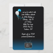 35ste verjaardagsfeestje kaart (Achterkant)