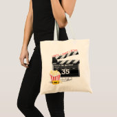 35th Birthday Hollywood Movie Party Tote Bag (Voorkant (product))