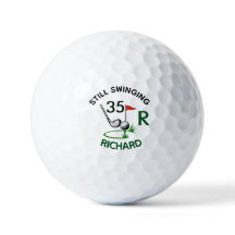 35th Birthday Men's Monogram Name