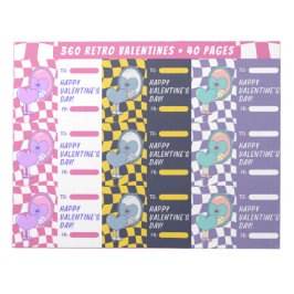 360 Retro Valentijnse Notitieblokken wegscheuren