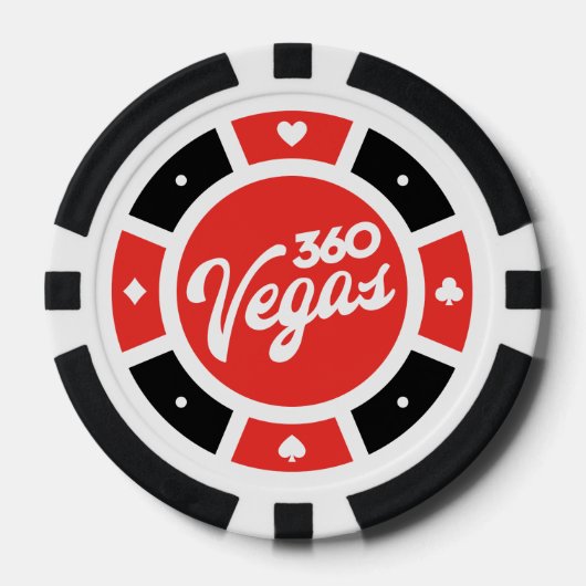 360 Vegas Chip Logo - Throwback (Voorkant)