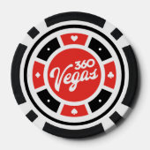 360 Vegas Chip Logo - Throwback (Achterkant)