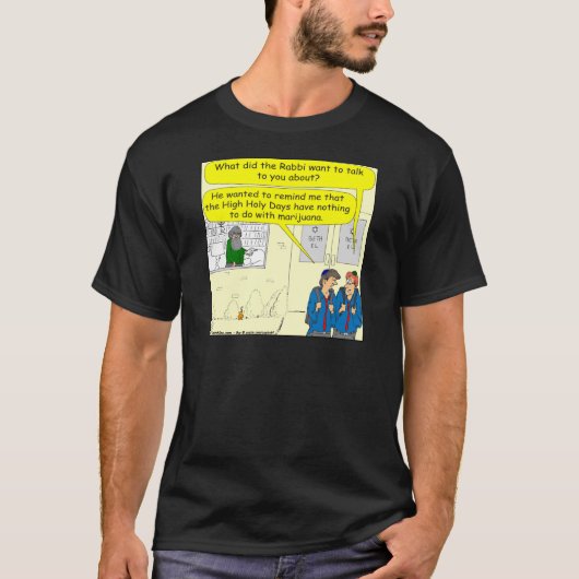 361 hoogheilige dagen cartoon t-shirt (Voorkant)