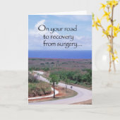 3646 Weg naar herstel na chirurgie Kaart (Gele Bloem)