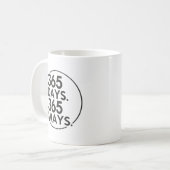 365 dagen, 365 manieren - succes, fitnessruimte, d koffiemok (Voorkant links)