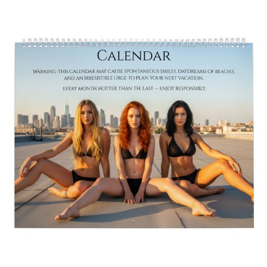 365 Dagen Zonneschijn & Glimlach – Bikini Schoonhe Kalender (Hoes)