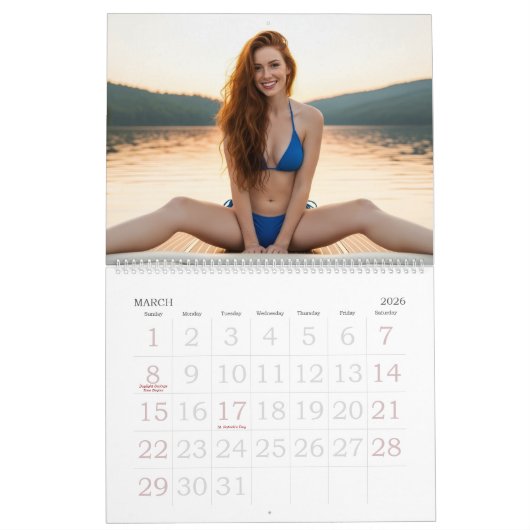 365 Days of Sunshine & Smiles – Bikini Beauty Kalender (Mar 2026)