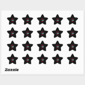 365 Jawsome Days School Shark Masker 100th Day Ster Sticker (Vel)